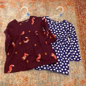 Baby girl bundle of 2 dresses Size 24 months. NWT